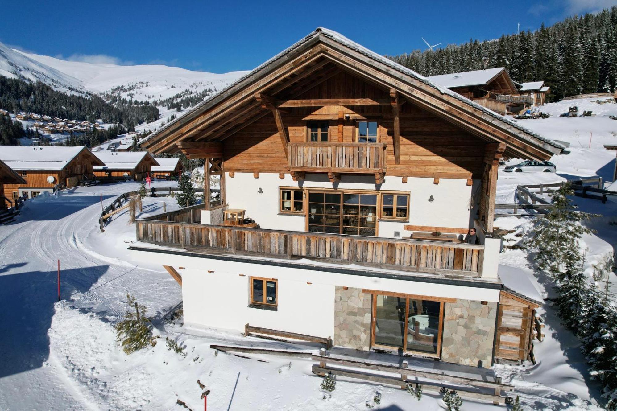 Almhaus Chalet Lachtal Oberwoelz Stadt Dış mekan fotoğraf